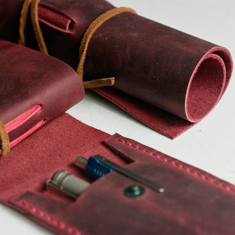 el yapımı deri defter kalemlik