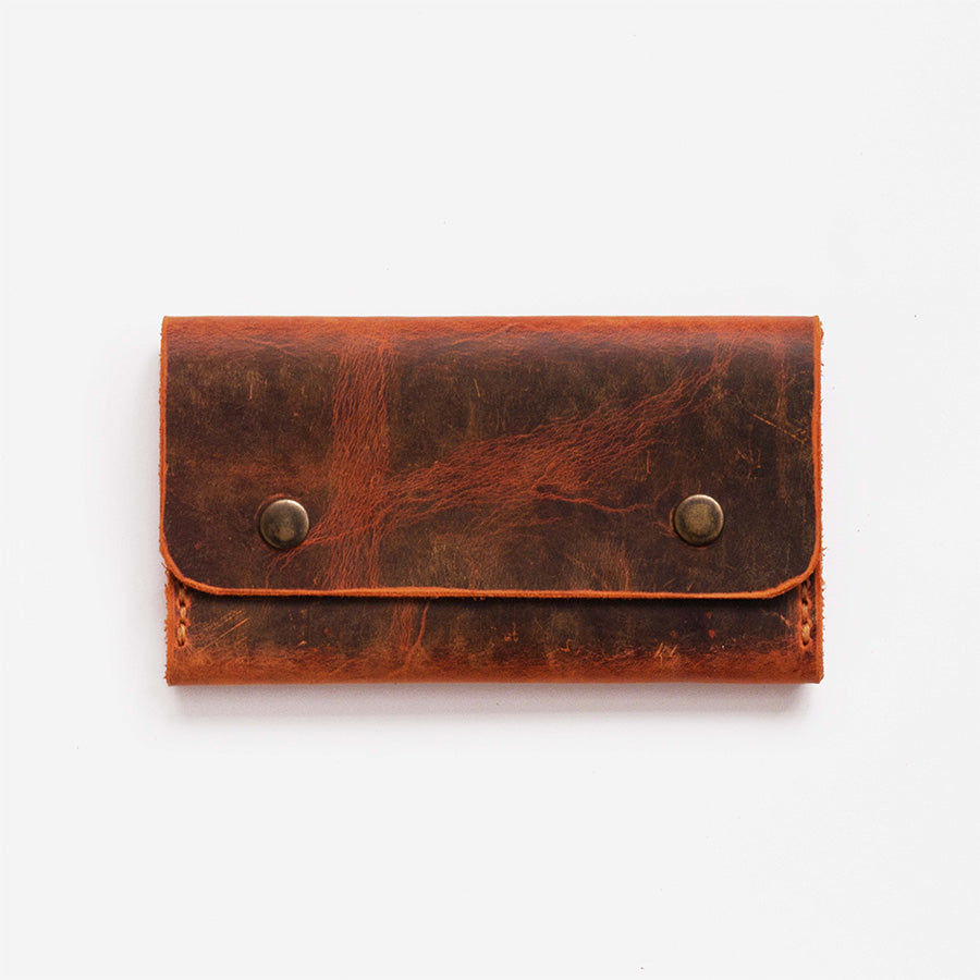 el yapımı deri kartlık cüzdan