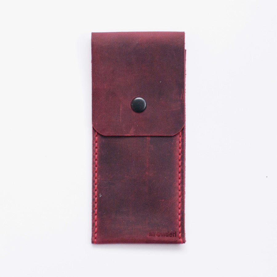 el yapımı deri kalemlik