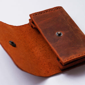 el yapımı deri kartlık cüzdan