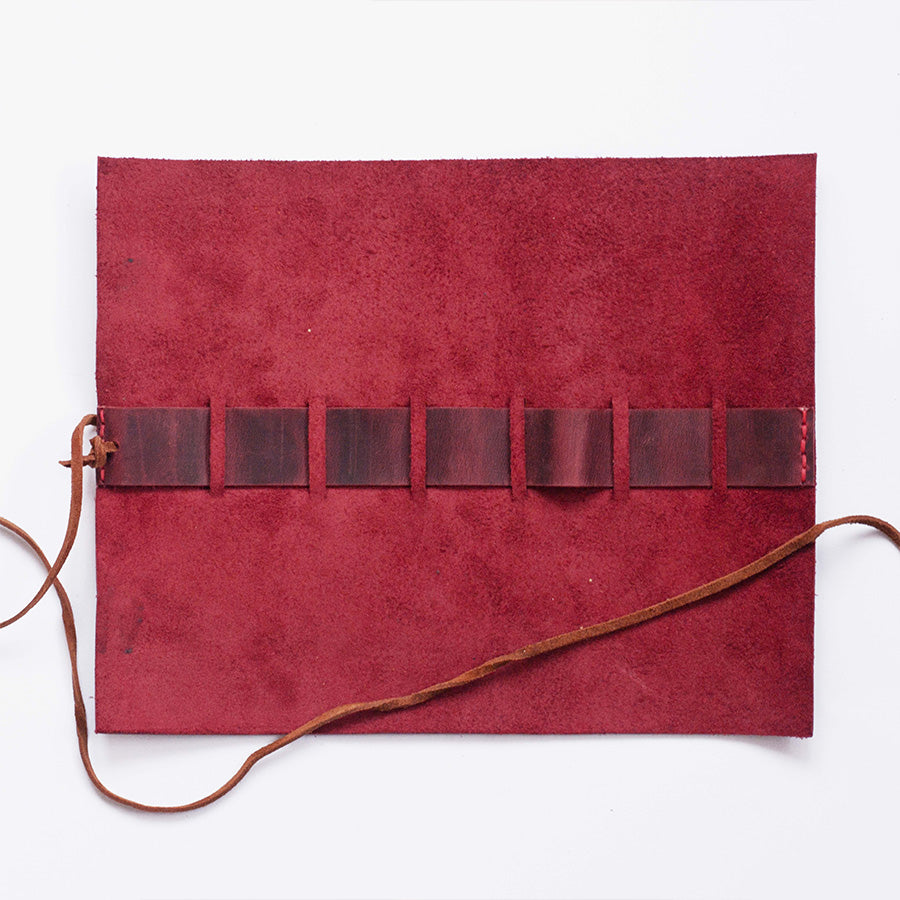 el yapımı deri kalemlik