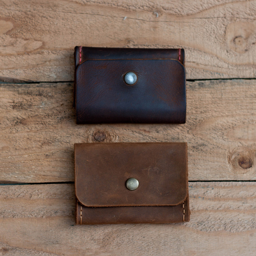 el yapımı deri kartlık cüzdan