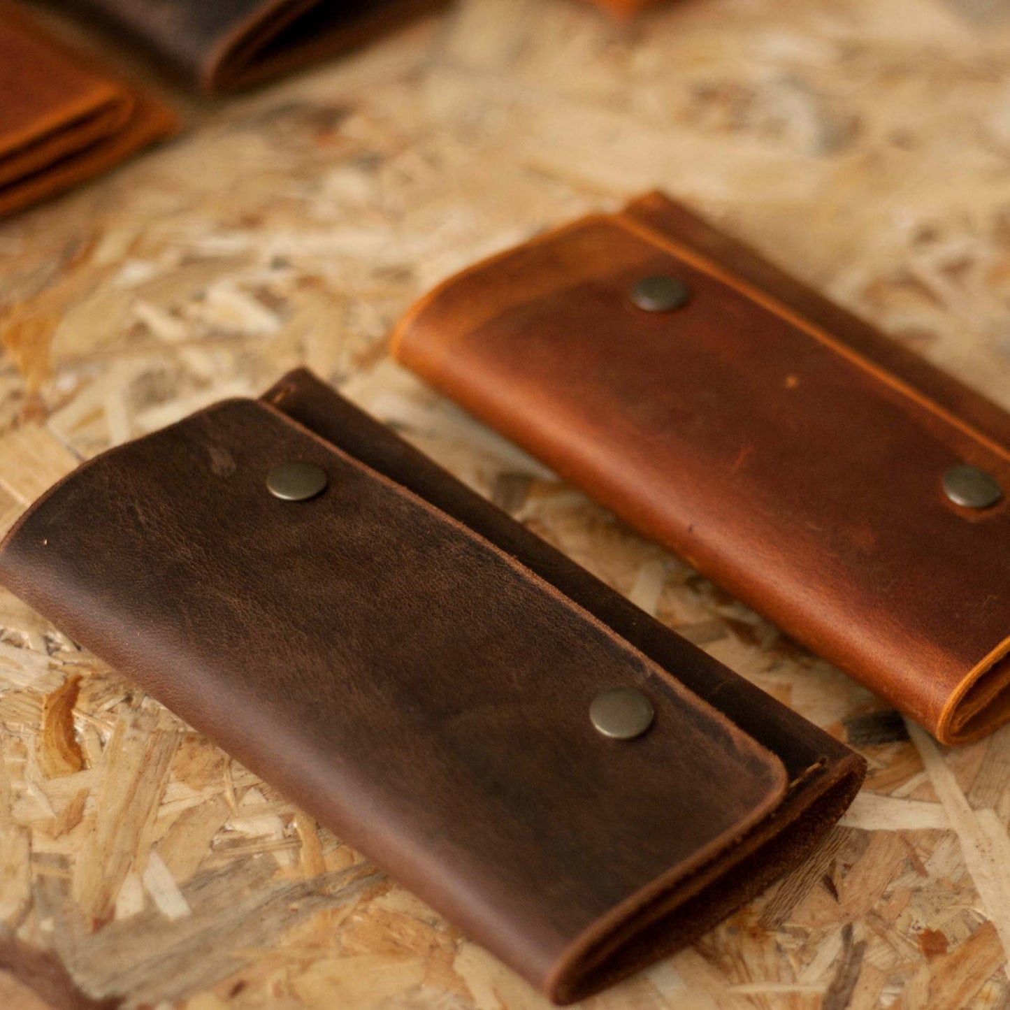 Tek Bölmeli Tütün Kılıfı / Deri Tütün Kesesi